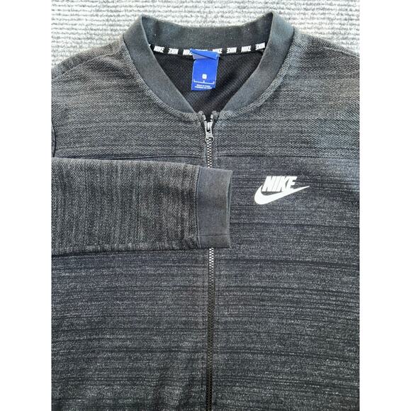 Nike Mens Sportswear Advance 15 Gray Zip Jacket Size Large L - Picture 1 of 9